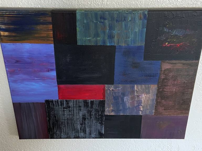 Original Modern Abstract Painting by Lupe Rodarte