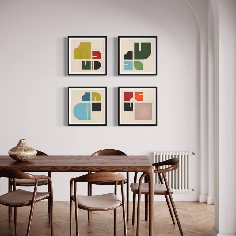 Original Minimalism Abstract Painting by Simona Puidokaite