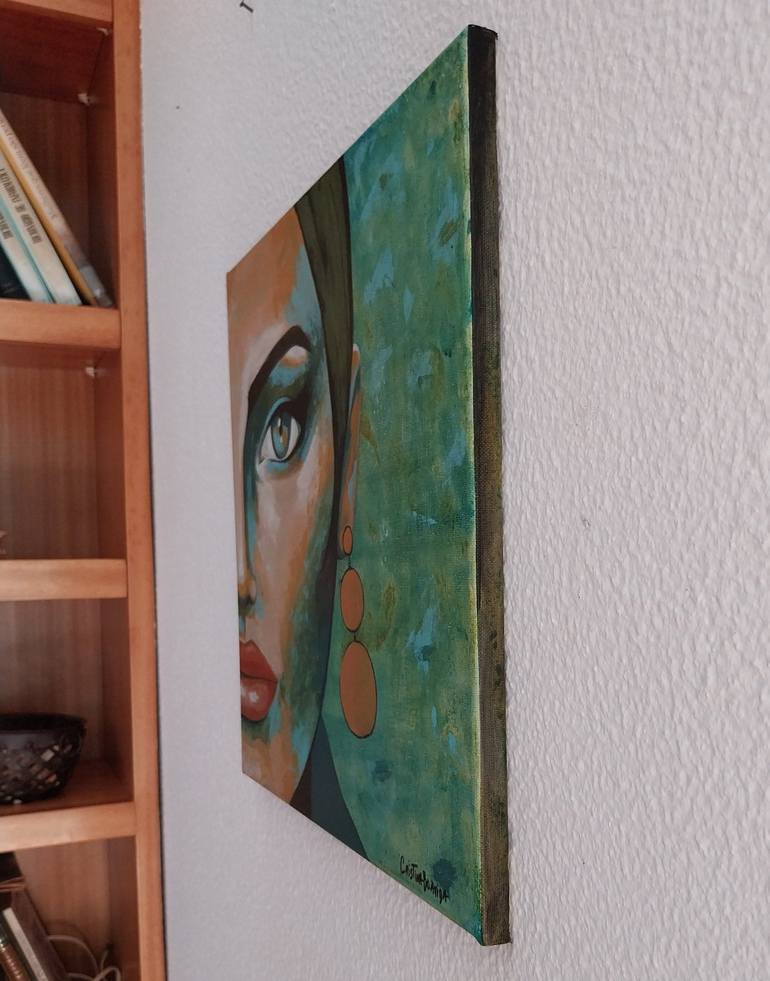 Original Women Painting by Cristina Boavida