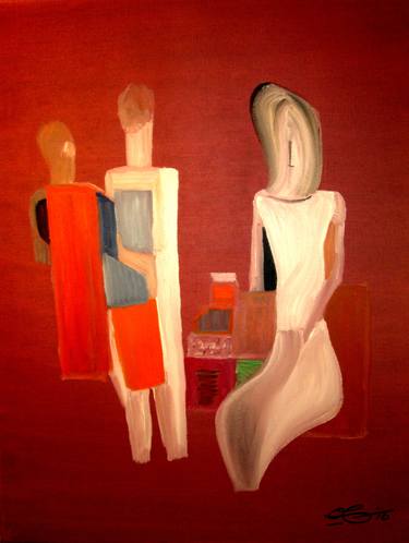 Original Figurative Women Paintings by William O'Connor