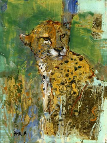 Original Animal Painting by Michelle Philip
