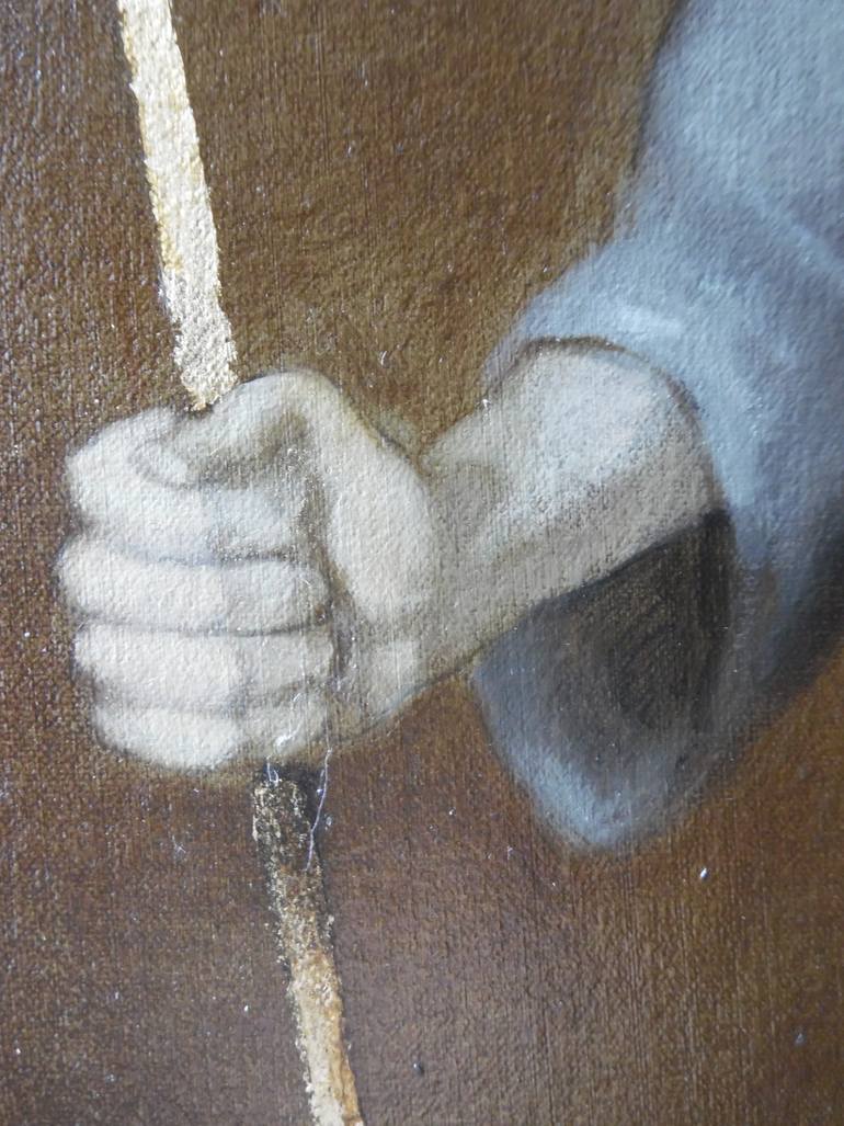Original Realism People Painting by Dirk-Jan Zetstra