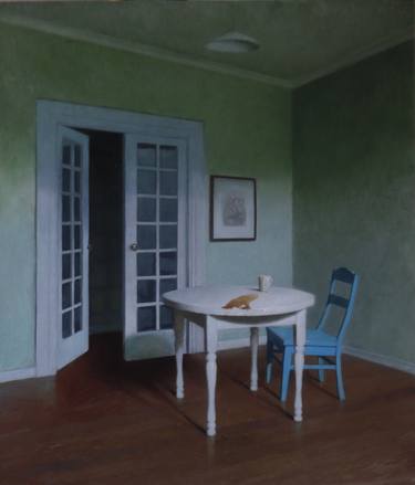 Original Interiors Paintings by Dirk-Jan Zetstra