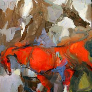 Red Storm of Horses