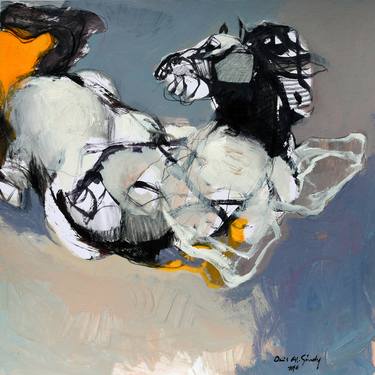 Print of Abstract Expressionism Animal Paintings by Qais Al-Sindy