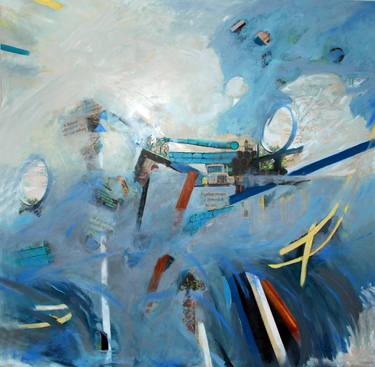 Original Abstract Expressionism Abstract Paintings by Adi Zur