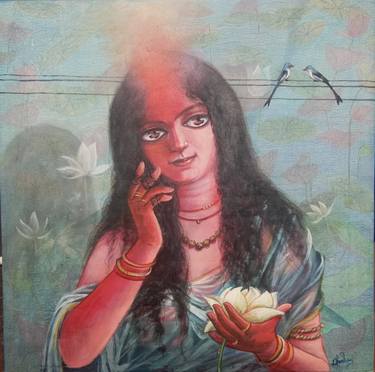 Original Conceptual Performing Arts Paintings by Chandrani Banerjee