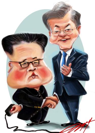 Caricature Kim Jong Un thumb