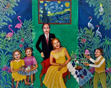 Original Family Paintings by Nayanaa Kanodia