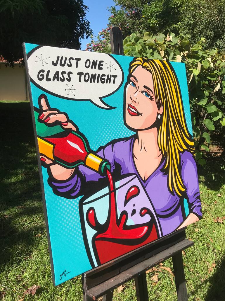 Original Pop Art Food & Drink Painting by Jamie Lee