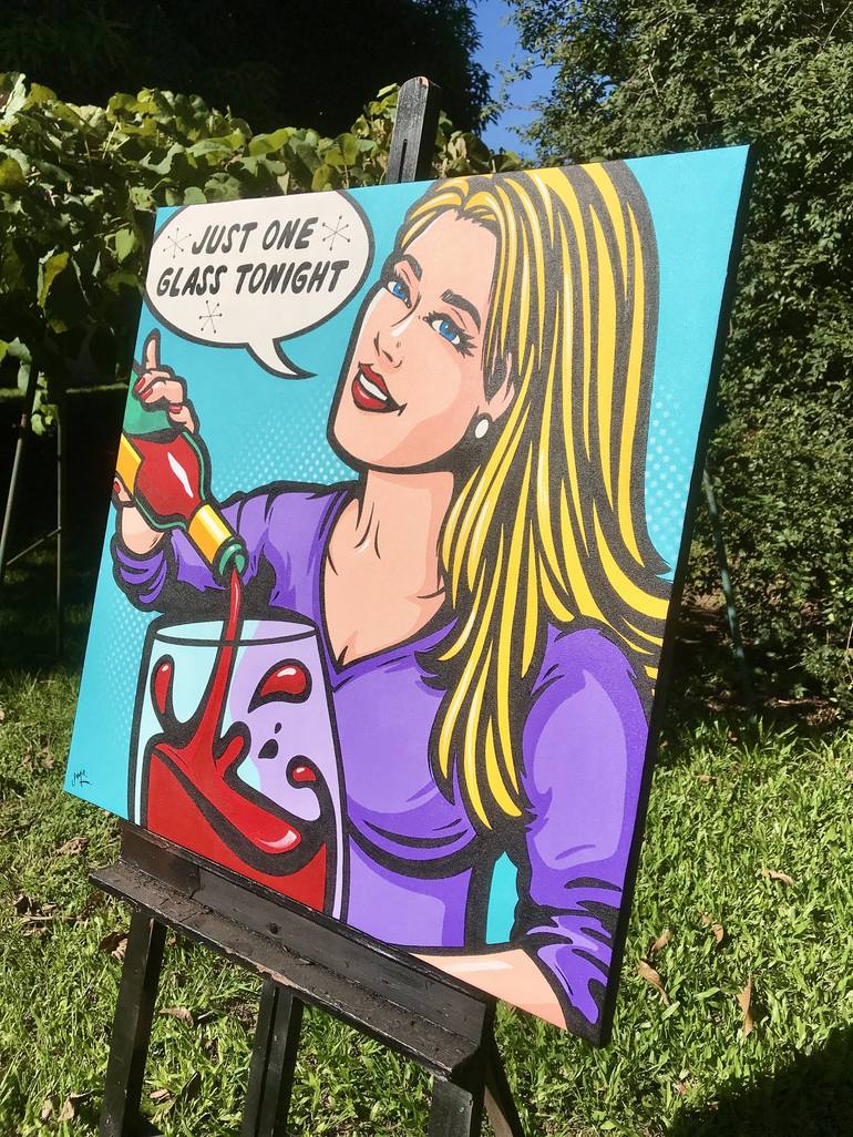 Original Pop Art Food & Drink Painting by Jamie Lee