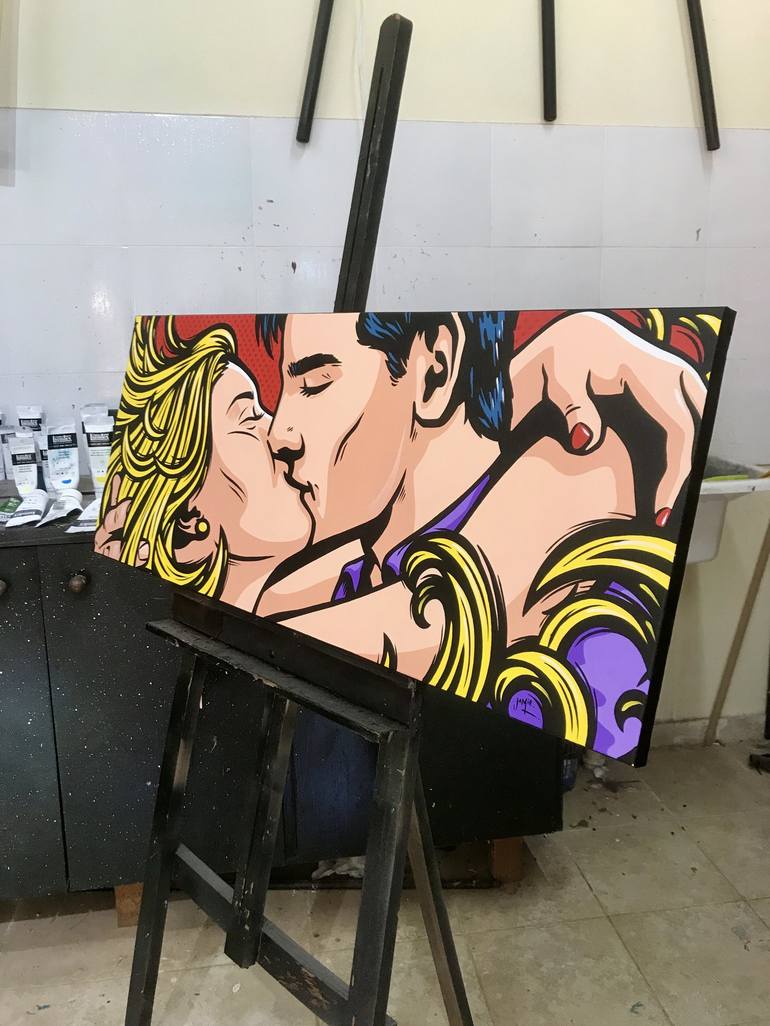 Original Love Painting by Jamie Lee