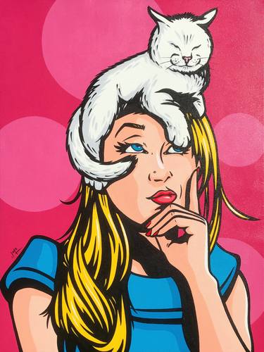 Original Pop Art Animal Paintings by Jamie Lee
