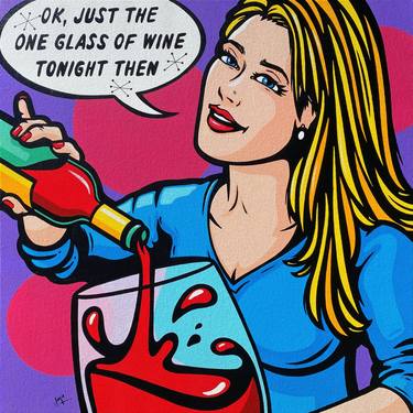 Original Pop Art Food & Drink Paintings by Jamie Lee