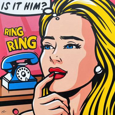 Original Pop Art Love Paintings by Jamie Lee