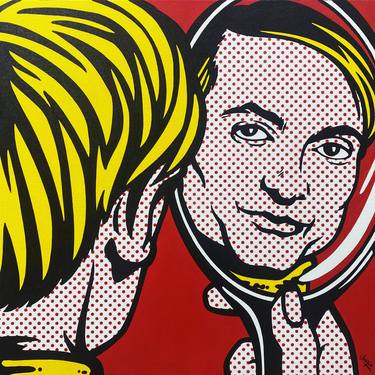 Original Pop Art Pop Culture/Celebrity Painting by Jamie Lee