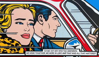 Original Pop Art Love Paintings by Jamie Lee