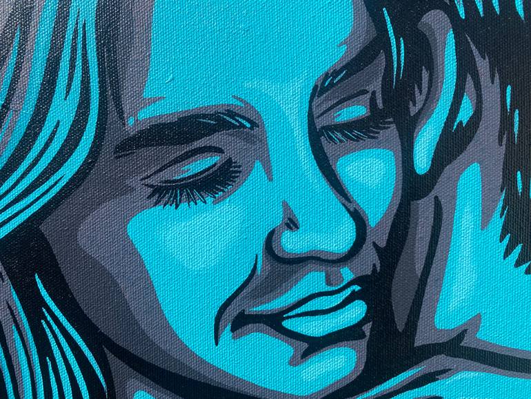 Original Pop Art Love Painting by Jamie Lee