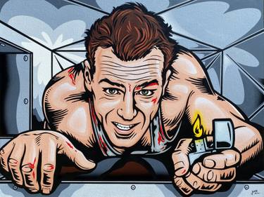 Original Pop Art Cinema Paintings by Jamie Lee