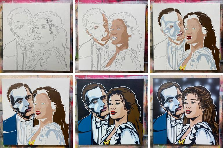 Original Pop Art Music Painting by Jamie Lee