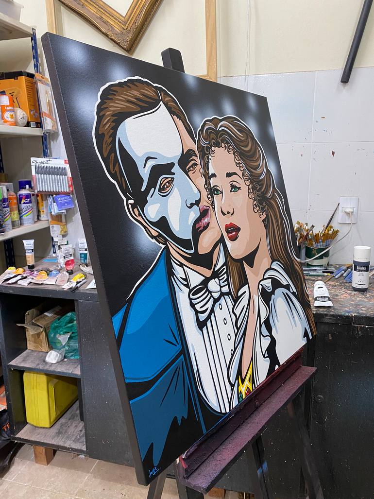 Original Pop Art Music Painting by Jamie Lee
