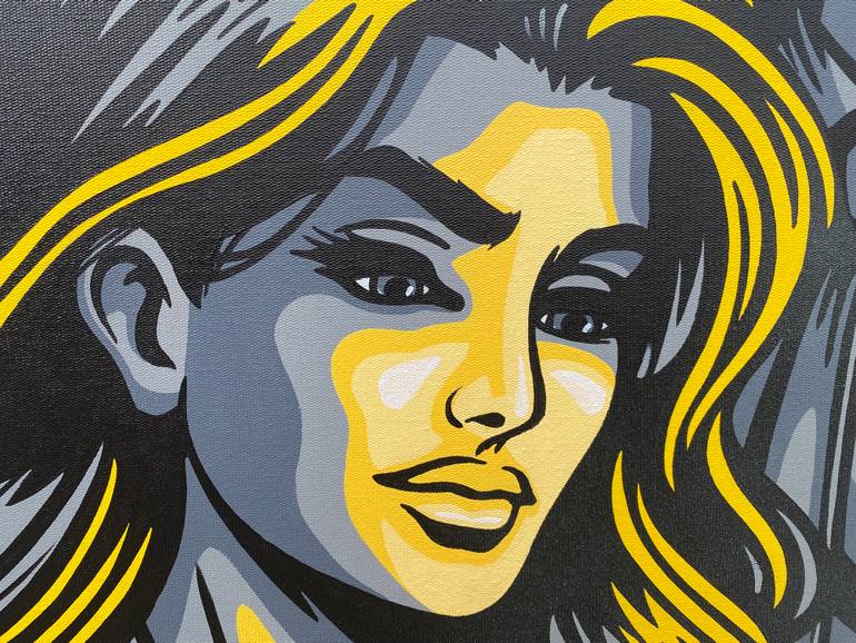 Original Pop Art People Painting by Jamie Lee