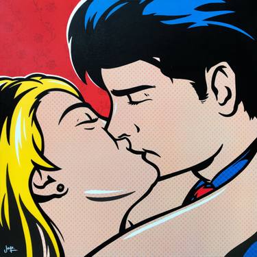 Original Pop Art Love Paintings by Jamie Lee
