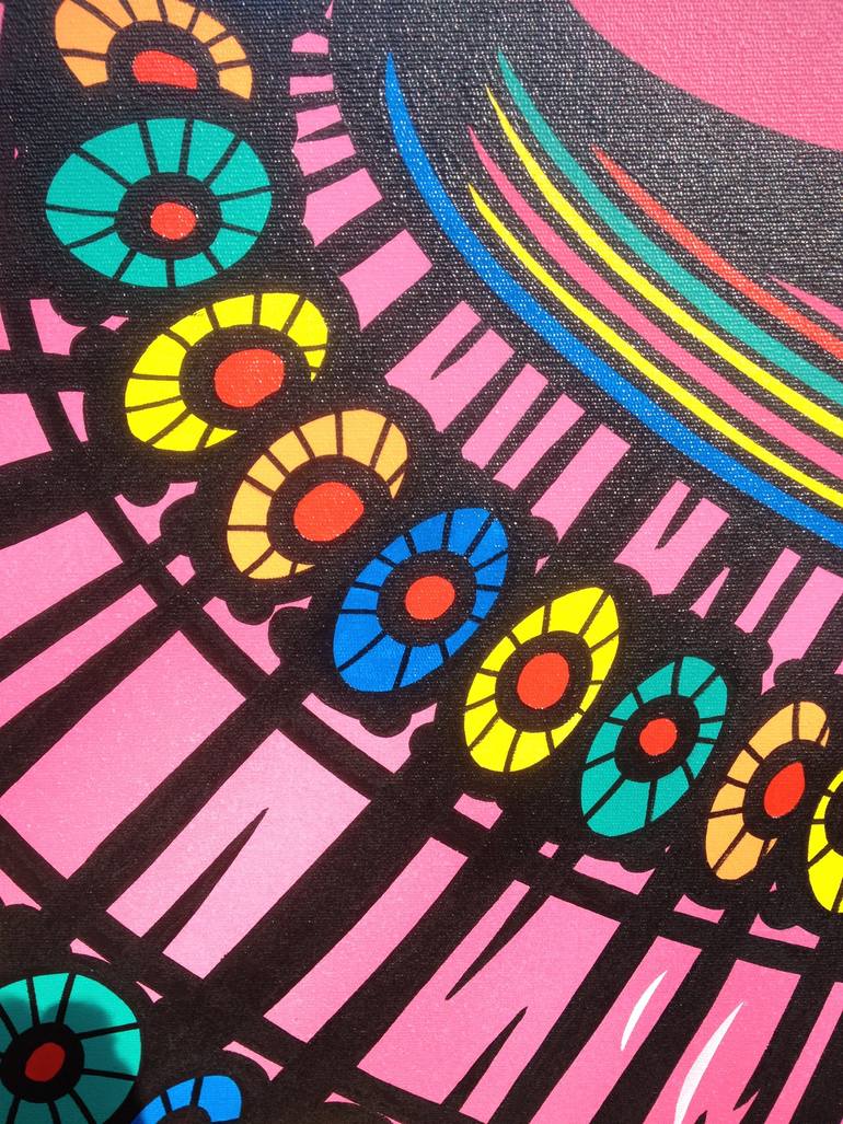 Original Pop Art Pop Culture/Celebrity Painting by Jamie Lee