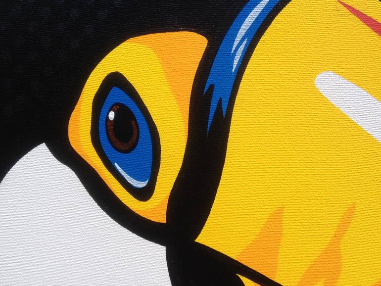 Original Pop Art Animal Painting by Jamie Lee