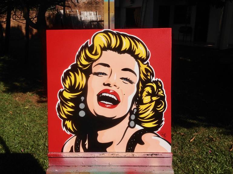 Original Pop Art Pop Culture/Celebrity Painting by Jamie Lee