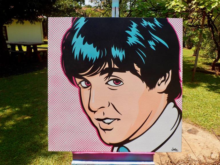 Original Pop Art Pop Culture/Celebrity Painting by Jamie Lee