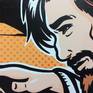 canvas closeup