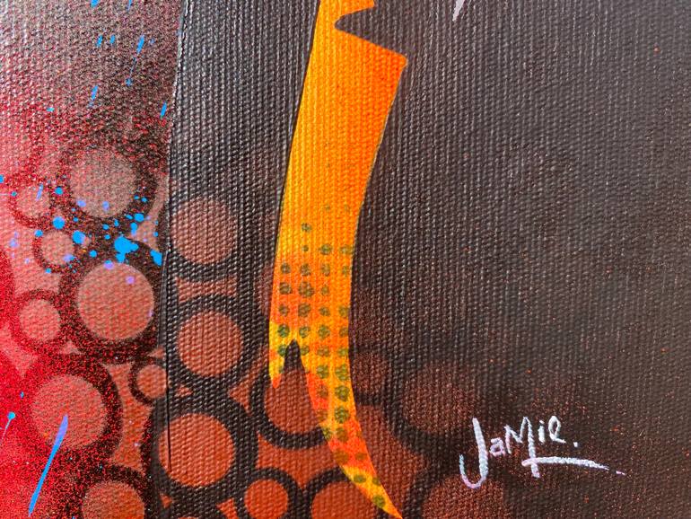 Original Pop Art People Painting by Jamie Lee