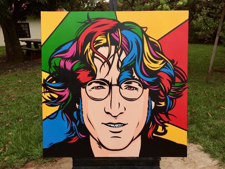 Original Pop Art Pop Culture/Celebrity Painting by Jamie Lee