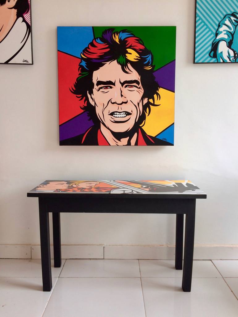 Original Pop Art Pop Culture/Celebrity Painting by Jamie Lee