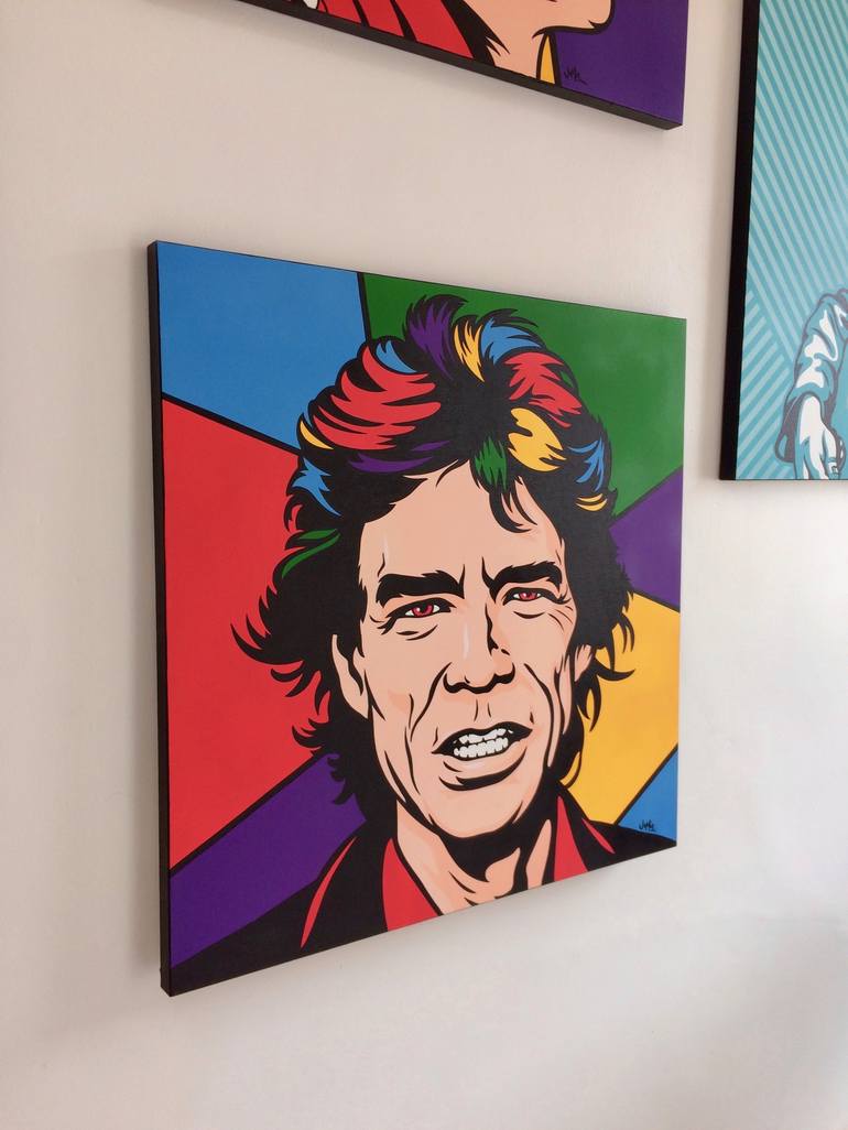 Original Pop Art Pop Culture/Celebrity Painting by Jamie Lee