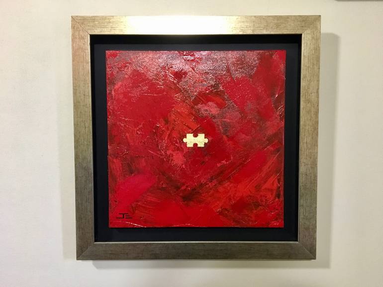 Original Abstract Religion Painting by Jamie Lee