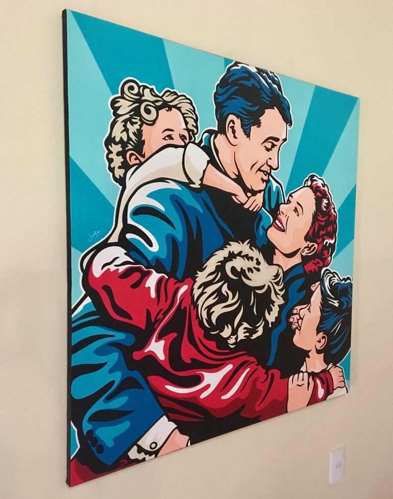 Original Pop Art Popular culture Painting by Jamie Lee