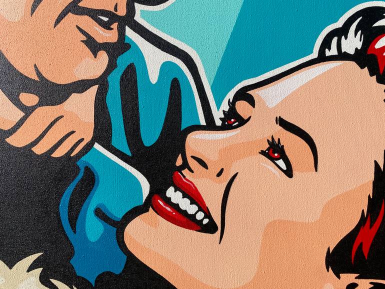 Original Pop Art Popular culture Painting by Jamie Lee