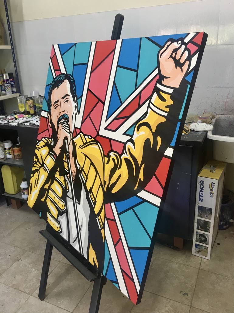 Original Pop Art Pop Culture/Celebrity Painting by Jamie Lee