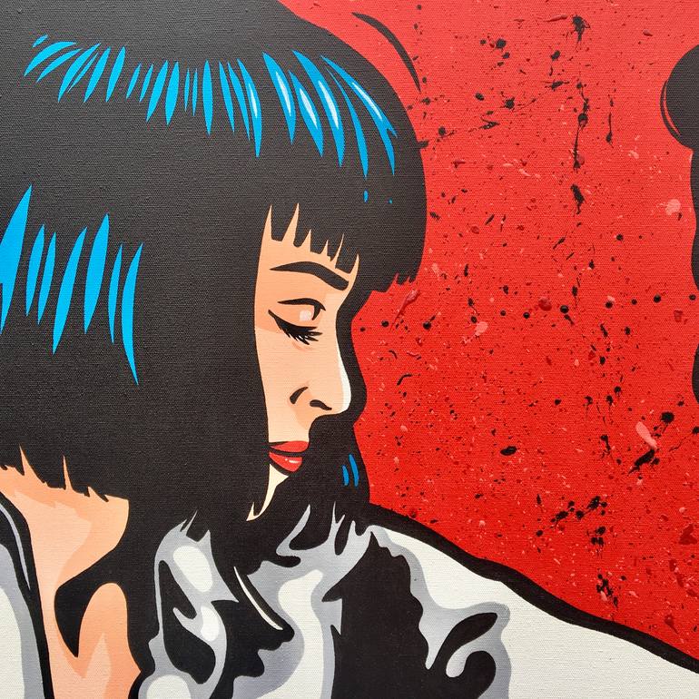 Original Pop Art Cinema Painting by Jamie Lee