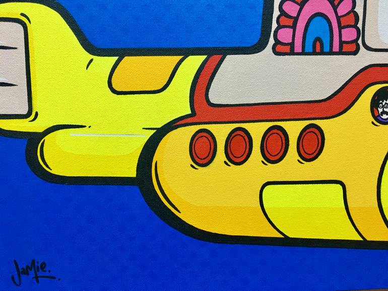 Original Pop Art Popular culture Painting by Jamie Lee