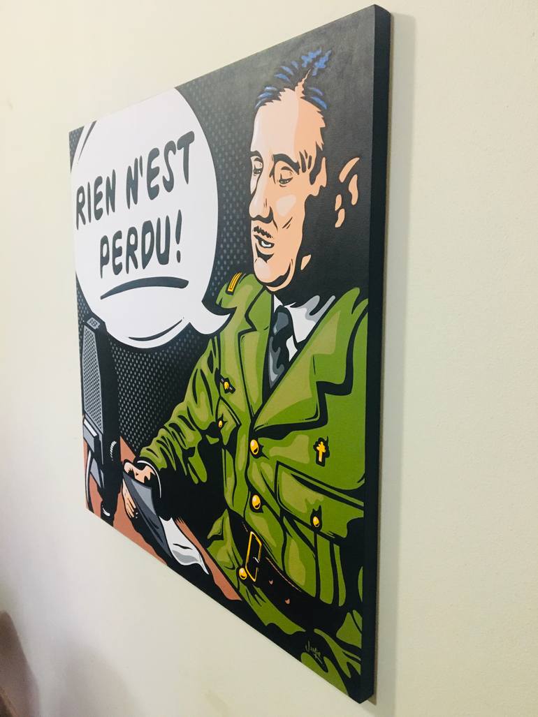 Original Pop Art Politics Painting by Jamie Lee