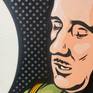 Comic book style pop art painting of Charles De Gaulle giving his famous speech in London on June 18th 1940. "Rien n'est perdu!" Nothing Is Lost!

Acrylic on stretched canvas. The sides are painted black ready to hang, or frame.

This painting will be packaged to professional standards and shipped to wherever you are in the world from my studio here in Paraguay. Packaging, shipping and insurance are all included in the price you see.