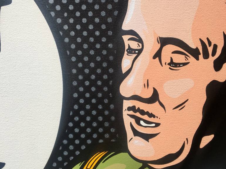 Original Pop Art Politics Painting by Jamie Lee