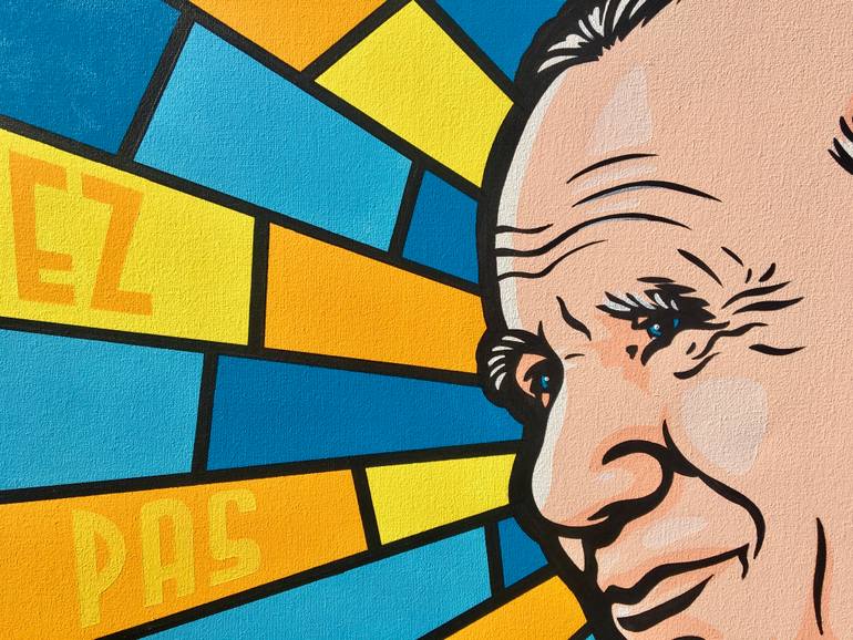 Original Pop Art People Painting by Jamie Lee