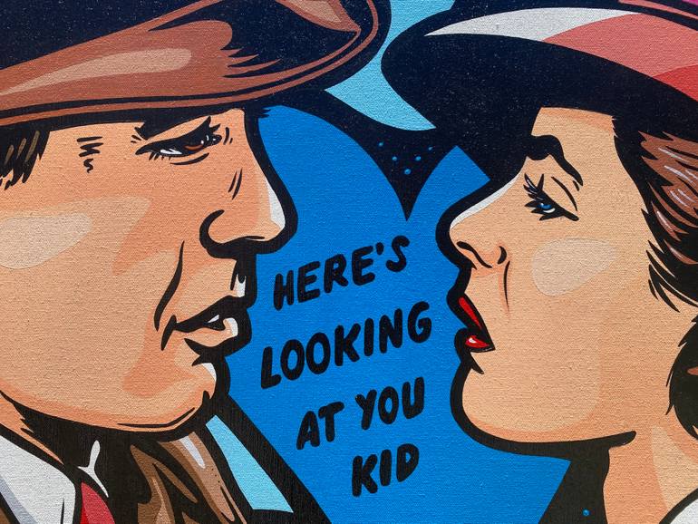 Original Pop Art Cinema Painting by Jamie Lee