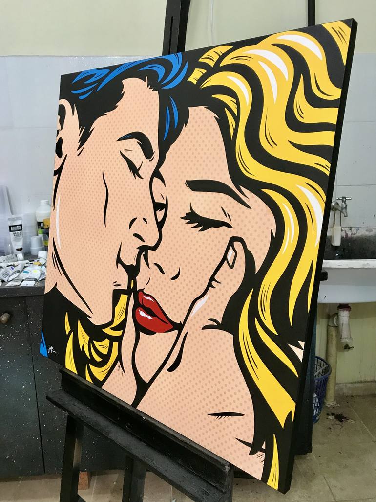 Original Love Painting by Jamie Lee