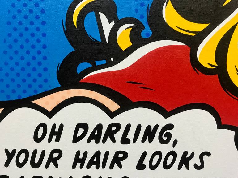 Original Pop Art People Painting by Jamie Lee