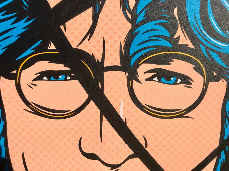 Original Pop Art Music Painting by Jamie Lee